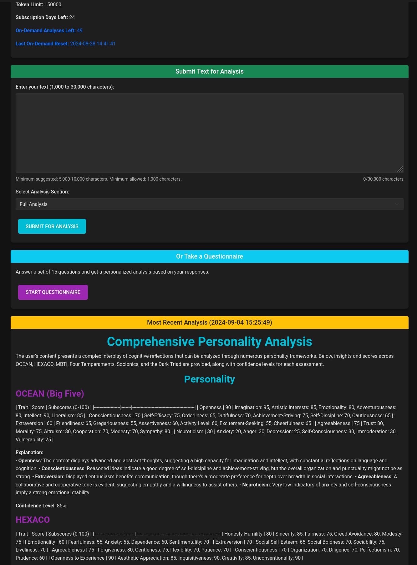 Personal Dashboard